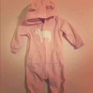 Fleece bodysuit